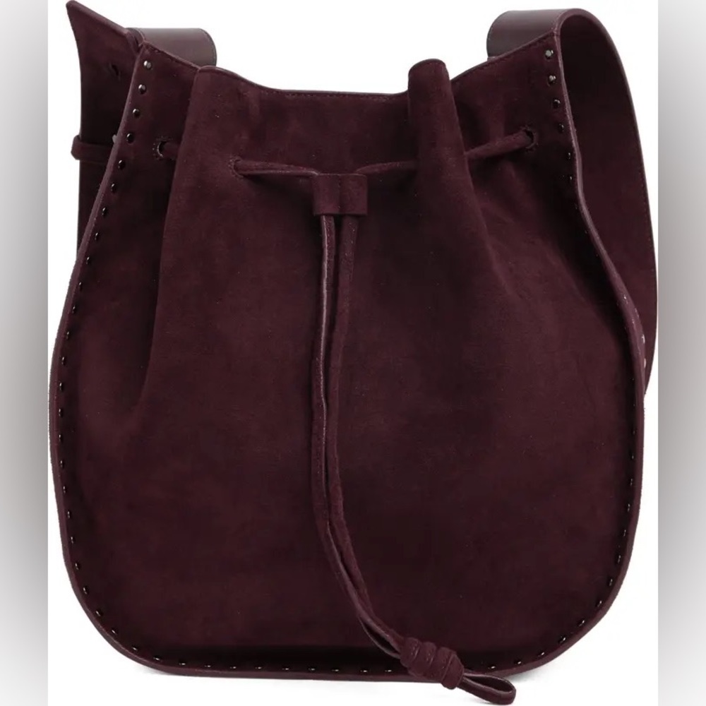 Rebecca Minkoff Nanine Leather Drawstring Shoulder Bag